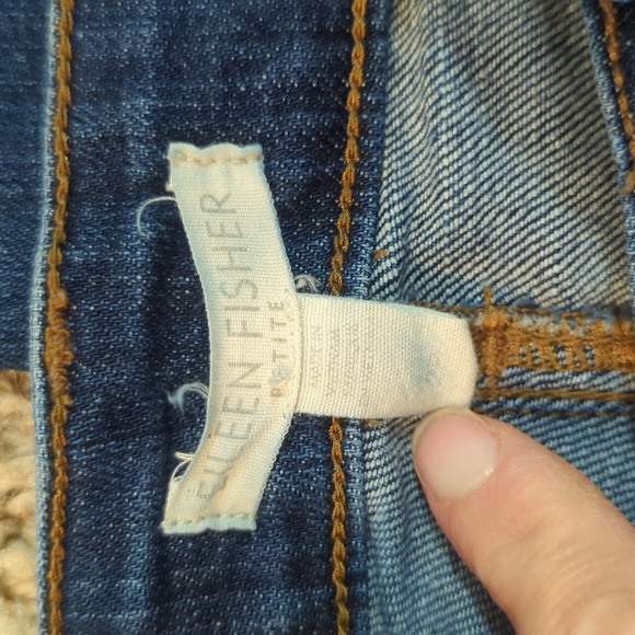 Eileen Fisher Jeans Womens Size 2P Casual Western Classic Capsule Wardrobe Y2K - Picture 4 of 4